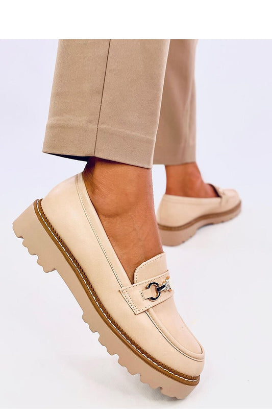 Beige loafers, Woman loafers Ladies Loafers,