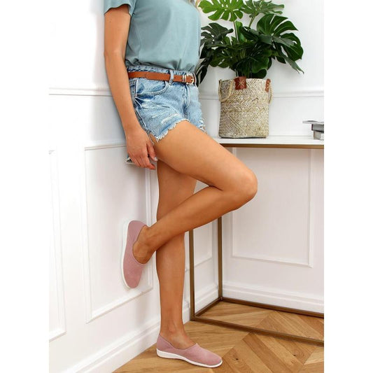Woman Size 8 | Ballets for Woman | Flat pink shoes | Pink Ballets Shoes | Woman Low Heeled Ballerinas | Woman Slip On Shoes | Woman Black Loafers | Oink Ballerinas for Woman | Woman Loafer Shoes | Woman Ballet Shoes | Flat Knit Shoes