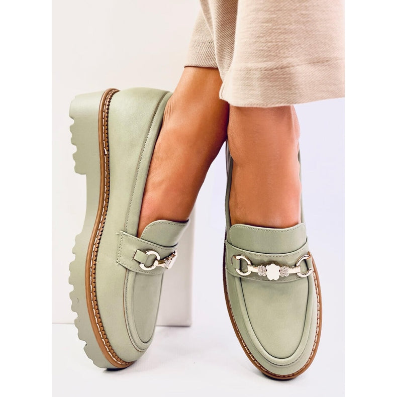 Slip On Platform loafers 
