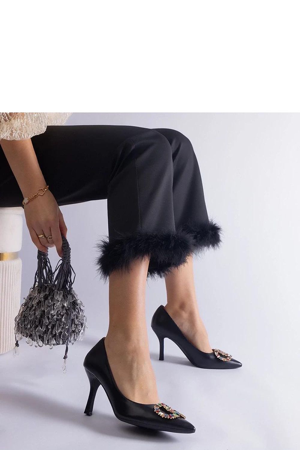 Black wedding shoes 